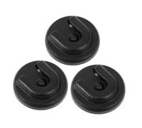 Warmhm 3 pièces Support Microphone Radio CB Antichoc avec Clip Rond pour et Voiture Fixation Stable et Compatible Multiples Modèles