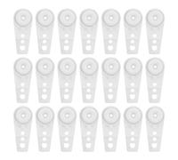 Warmhm 30 Pièces Ceiling Curtain Track Glider Hooks Low Noise Dual Wheel Rollers for Smooth Sliding and Use Bedroom Living Room Dividers