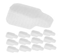 Warmhm 30 pièces Lot de Étiquettes pour Câble Blanches Réutilisables Identificateurs Écrits pour Gestion et Suivi des Cordons à Usage Domestique Bureau et Industriel