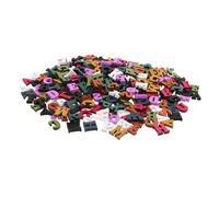 Warmhm 300 Pièces Lettres en bois pour loisirs manuels Lettres en bois colorées non vernies pour apprentissage Montessori et décoration DIY jouets éducation préscolaire amovibles