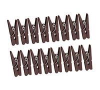 Warmhm 300 Pièces Lot de Mini Pinces pour Photos et Notes pour Décoration Maison Bureau et Mariages Support Clips pour Cartes et Mémos