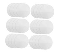 Warmhm 300 pièces Papier Filtre Qualitatif Rond Résistance Élevée Filtration Rapide pour Utilisation en Chimie Éducative Industrielle Analytique