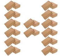 Warmhm 30pièces Lot de Boîtes Cadeaux Miniatures Carton pour Maison De Poupée Boîtes Exposition Rectangulaires Mini De Rangement pour Vêtements De Maison De Poupée