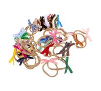 Warmhm 32 Pièces Bandeaux Extensibles pour Bébés Filles avec Nœuds Décoratifs Accessoires de Cheveux Doux et Confortables pour Naissance Petite Enfance