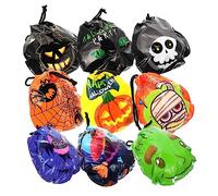 Warmhm 36pièces Sachet à Bonbons Halloween avec Cordons De Resserrement pour Stockage De Friandises Biscuits Et Petits Jouets Pratique pour Créer Une Ambiance Festive