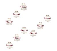 Warmhm 3ensembles à Bonbons De Noël avec Système De Comptage De Fête Feutre pour Calendrier De avec Étiquettes pour Surprises Et De Noël