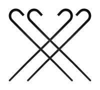 Warmhm 4 pièces Canne de Cosplay Vintage Accessoires Rétro pour Costumes Halloween Démontables Sûres et Légères pour Déguisements et