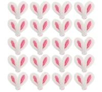 Warmhm 40 Mini Oreilles de Lapin pour Pâques, Décorations Et Accessoires pour Cheveux (pinces à Cheveux, Bandeaux, Élastiques, Scrapbooking, Loisirs Créatifs).