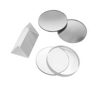 Warmhm 5 Pièces Kit de Lentilles Optiques Verre Convexes et Concaves pour Expériences de Physique Lecture Réparation de Bijoux Montres et Chauffage Solaire Ensemble Polyvalent pour Classe