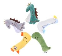 Warmhm 5 Pièces l'herbe à Chat en Peluche, Coussin pour Chatons, Léger | Forme Oreiller, Usage Intérieur, Attire L’intérêt Félin, Aide à Réduire la Solitude