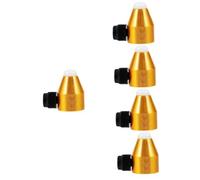Warmhm 5 Pièces Réglage des perles de calcédoine de la fourchette accessoires de Accessoire de pieds de diapason Pièces de pieds universels exercice de stabilité Doré