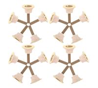 Warmhm 50 Bâtonnets de Moxibustion Épais avec Base Feutre Rouleaux Artisanaux en Armoise Pure pour Usage Professionnel et Domicile Accessoires Moxibustion Salon Beauté Séance