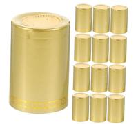 Warmhm 50 Pièces Capsules Thermorétractables pour Bouteilles de Vin Film Thermorétractable Détanchéité Bouchons Scellant Hermétiquement Hauteur Protection Fraîcheur et Vin
