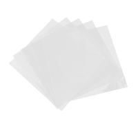 Warmhm 50 pièces Pochettes de Protection Vinyle Housses Extérieures Transparentes Épaisses pour Disques Protection Antirayures et Anti-poussière pour Rangement Vinyle