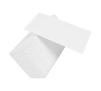 Warmhm 50 pièces Serviettes Jetables Blanches avec Poche à Couverts Serviettes Épaisses Papier Absorbant pour Mariage Réception Salle de Bain et Fêtes