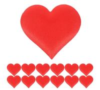 Warmhm 500 Pétales en Éponge de Cœur Rouge pour Décoration de Table Confettis Romantiques Réutilisables 5 Sachets de 100 Pièces pour Mariage Saint-Valentin Anniversaire et Fête