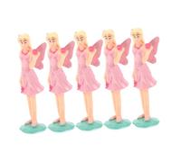 Warmhm 5pièces Figurines De Ballet Danseuses pour Musique Boîte à Remonter Accessoires De Décoration