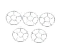 Warmhm 5pièces Soutien Wok Robuste Support Antidérapant Pour Gazinière Accessoires Pratiques Pour Cuisine à Gaz Plateau Multifonction Pour Casseroles Et Poêles