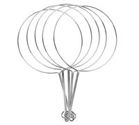 Warmhm 5Pièces Support de Sachet Filtrant Acier Inoxydable pour Autres Boissons Pratique et Support de Filtre Multi-usages