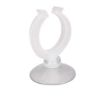 Warmhm 6 Pièces Clip pour Aquarium en Acrylique Transparent Ventouse, Fixation Ferme pour Tuyau D'entrée Sortie, Facile à Installer pour Aquarium d'eau Douce
