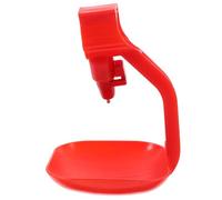 Warmhm 6Pièces Kit Abreuvoir Automatique pour Poussins de Tasses Suspendues Durable pour Poules Canards Pigeons Distributeur Eau Hygiénique Fiable