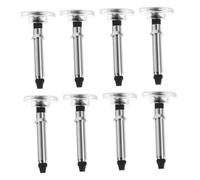 Warmhm 8 pièces Embouts Stylet de Rechange avec Ventouses Pointes Précises Métal pour Stylets Tactiles Accessoires Tablette et Téléphone Haute Sensibilité et Prévention des Erreurs de