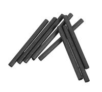 Warmhm 8 pièces Tiges de Mélange Graphite Bâtons Conducteurs pour Fusion Agitation Uniforme pour Or et Argent Électrodes Durables et Efficaces Réutilisable