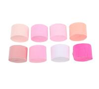 Warmhm 8 Rouleaux Lot Papier Crépon Coloré pour Décoration de Fête Serpentins Multicolores pour Anniversaires Cadeau et Décoration Murale Polyvalente