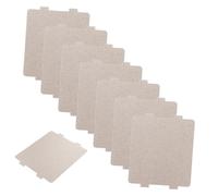 Warmhm 8pièces Mica Pour Four à Micro-ondes Plaque De Guide Ondes De Remplacement Accessoire De Réparation