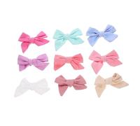 Warmhm 9 Pièces Barrettes pour Garçon Fille Accessoires Colorés pour Pince à Adorable pour Usage Événements Spéciaux