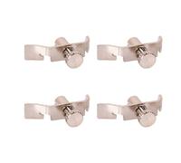 Warmhm Accordeurs Fins des Cordes D'instruments Traditionnels 4pcs en Acier Inoxydable Argenté, Accessoires de Remplacement Pratiques pour Réglage Précis pour Cordes D'erhu