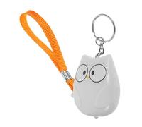 Warmhm Alarme Personnelle pour Femmes Porte-clés Sécurité Compacte et Légère avec Design Hibou Alarme Urgence Portable pour Protection Personnelle Extérieur