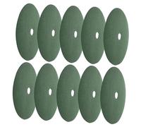 Warmhm Anneaux De Paillis pour Arbres Barrière Racinaire Jardin 10 Pcs 25 Cm Tissu Non Tissé Vert Protège Racines Couvre-Sol Extérieur Maintien Humidité