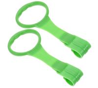 Warmhm Anneaux Suspendus pour Berceau Garçon Fille Anneaux de Traction Sécurisés pour Marche Aide à Apprentissage Debout Léger et Portable pour Garçon Fille Vert