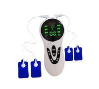 Warmhm Appareil de Massage Cervical Rechargeable Dispositif Shiatsu pour Cou et Nuque Soulagement des Muscles Raides Usage Domestique et Bureau Masseur Électrique Blanc