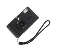 Warmhm Appareil Photo Vintage à Pellicule Abs Flash Intégré pour Amateurs de Photographie Rétro Noir sans Pile Compact et Réutilisable pour Usage Extérieur et Créatif