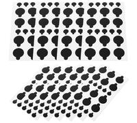 Warmhm Autocollants Occultation de Caméra Auto-adhésifs Noirs en PVC, Lot de 10 Feuilles, Occultation et Découpe Facile pour Caméras Électroniques et Routeurs à Domicile ou Bureau