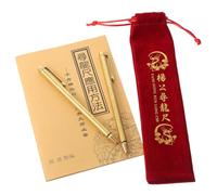 Warmhm Baguettes De Sourcier en Laiton Rétractables pour Radiesthésie, Divination Et Détection D'énergie, Ensemble 4 Pièces Paquet De Rangement, Outils Précis pour Recherche d'eau Et Trésors