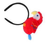 Warmhm Bandeau Perroquet Rouge Accessoire et Flexible pour Halloween Fêtes et Cosplay et Durables Adapté à Tous Tours de Tête