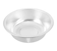 Warmhm Bassine en Aluminium 26 CM Bol Polyvalent pour Laver Légumes et Fruits Récipient Léger et Empilable Usage la Cuisine et Extérieur Surface Lisse Facile à Nettoyer Bassine