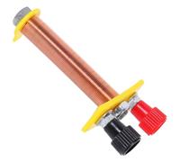 Warmhm Bobine Solénoïde Électromagnétique Cuivre Pour Expériences De Physique Outil Pédagogique Multifonctionnel Pour Enseignement De Électromagnétisme Circuits Kit De Démonstration Éduca