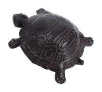Warmhm Boîte à Clés Tortue en Fonte Vintage, Coffre-Fort Secret Extérieur, Cache-clés Jardin Décoratif, Mini Organisateur pour Bijoux Et Alliances, Rangement Pratique pour Entrée