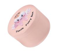 Warmhm Boîte à Dents De Lait Avec Design De Fée Des Dents Organisateur De Souvenirs Pour Garçon Fille De Naissance Boîte De Rangement Pratique Rose Pour Garçons Et Filles