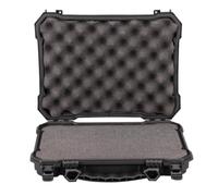 Warmhm Boîte à Outils de Sécurité Antichoc Étanche 32cm Poignée | 5 L, Noir, Ouverture Facile, Transport Pratique, pour Équipements de Valeur et Uav