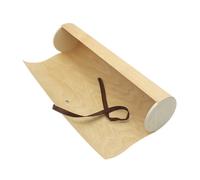 Warmhm Boîte Boîte Cylindrique Universelle Plaque De Bateau Mini Bols pour Planche De Charcuterie Placage De Bouleau Urne À Sel Support À Thé Oreillers Coréens pour Dormir Organisateur