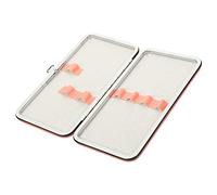 Warmhm Boîte de Rangement pour Pinces à Épiler Cils Taille Compacte Étanche Rose pour Extensions de Cils Accessoire de Beauté Professionnelle