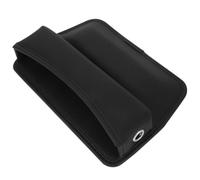 Warmhm Boîte de Rangement pour Siège Auto, Combleur D'espace, Cuir Noir