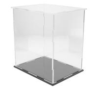 Warmhm Boîte de Rangement Transparent pour Figurines et Collections Vitrine Acrylique Anti-poussière Protection et Présentation Élégante pour Maison et Boutique