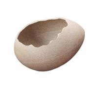 Warmhm Bol Céramique Œuf Craqué Petit Vase Décoratif Polyvalent pour Desserts Fruits et Plantes Hydroponiques Design Moderne et Élégant