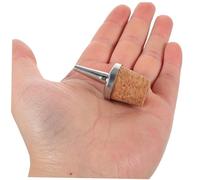 Warmhm Bouchon Verseur pour Bouteille avec Base en Liège, Embout Sécurisé pour Bouteille, Distributeur Liquide Efficace pour Cocktails Et Amers